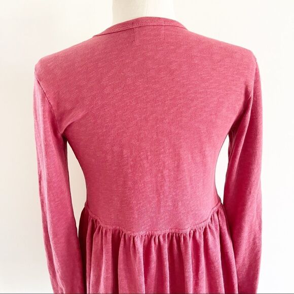 T. La Ruffle Open Front Cardigan Sweater XS - Picture 7 of 8